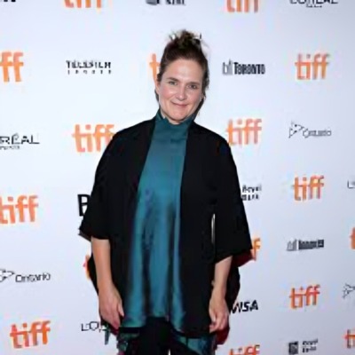 Sophie Fiennes at an award show.